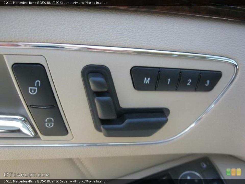 Almond/Mocha Interior Controls for the 2011 Mercedes-Benz E 350 BlueTEC Sedan #38685014