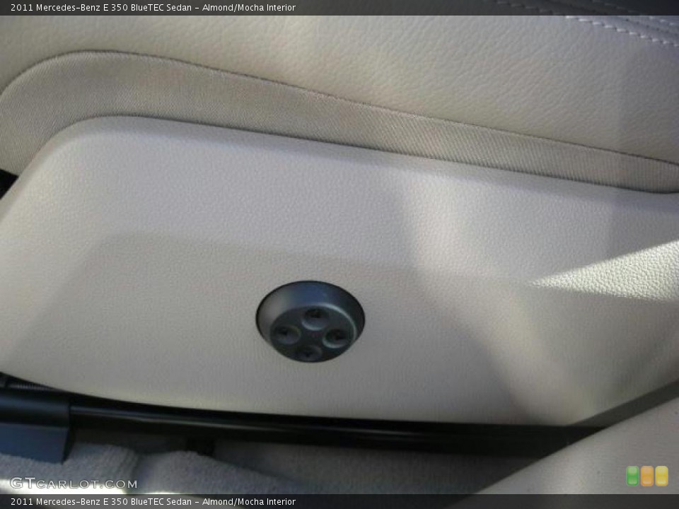 Almond/Mocha Interior Controls for the 2011 Mercedes-Benz E 350 BlueTEC Sedan #38685022