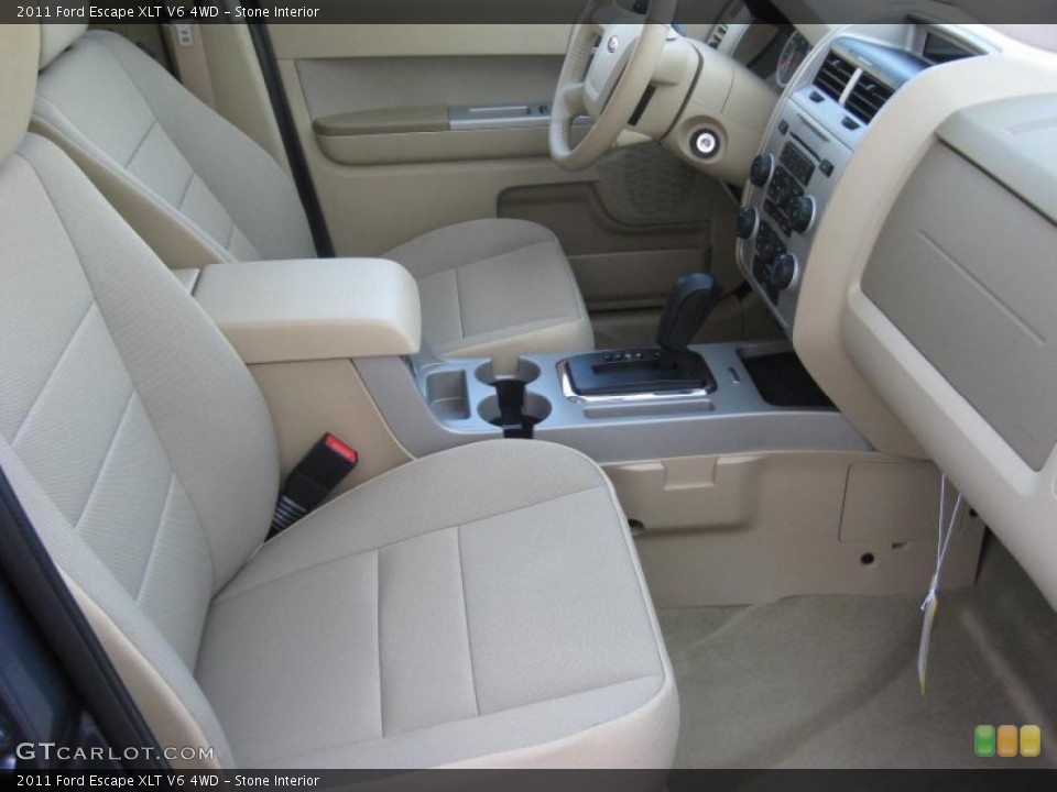 Stone Interior Photo for the 2011 Ford Escape XLT V6 4WD #38685038