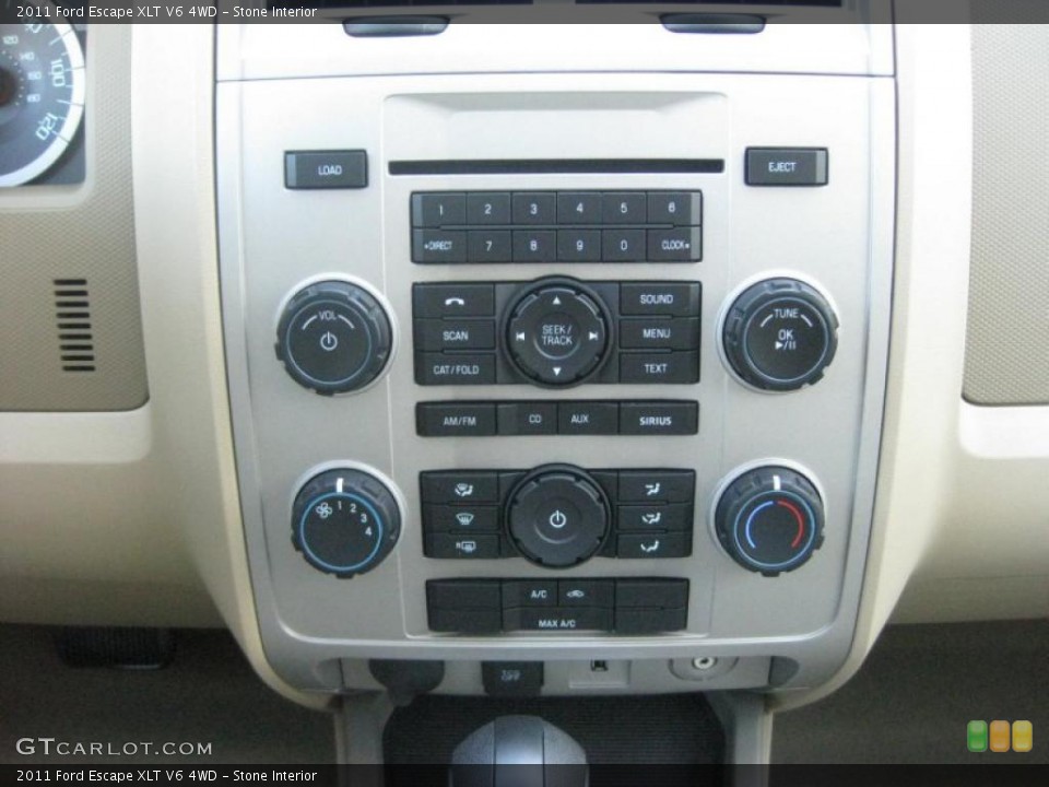 Stone Interior Controls for the 2011 Ford Escape XLT V6 4WD #38685094