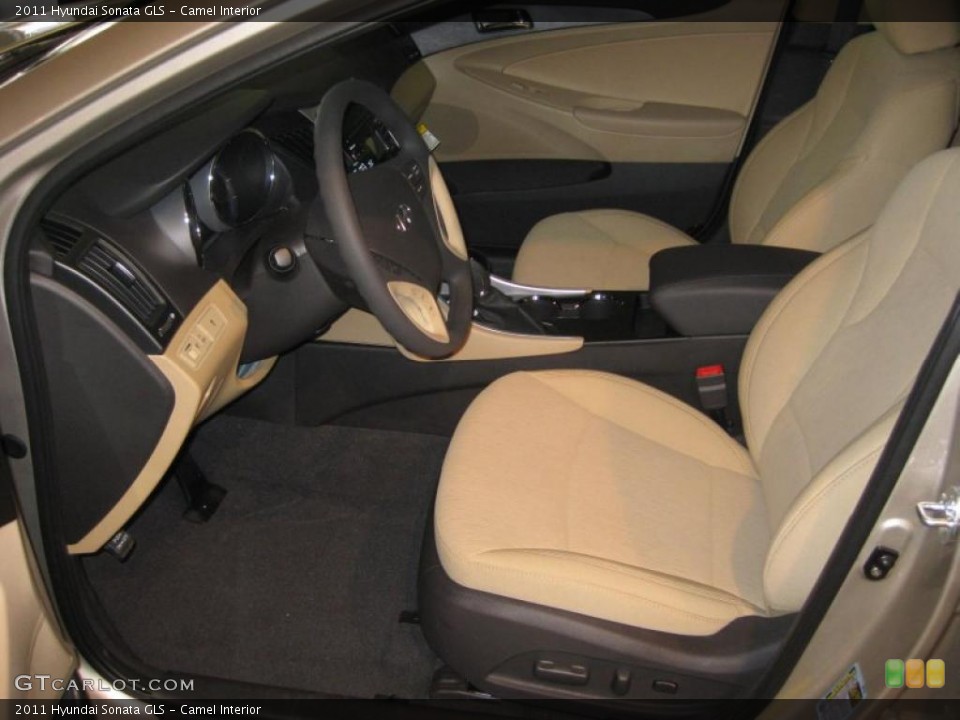 Camel Interior Photo for the 2011 Hyundai Sonata GLS #38685210