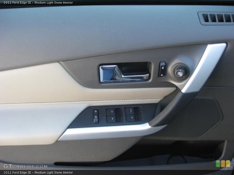 Medium Light Stone Interior Controls for the 2011 Ford Edge SE #38685446