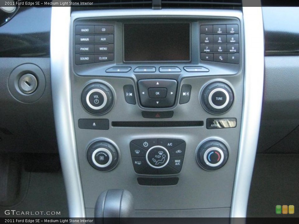 Medium Light Stone Interior Controls for the 2011 Ford Edge SE #38685530