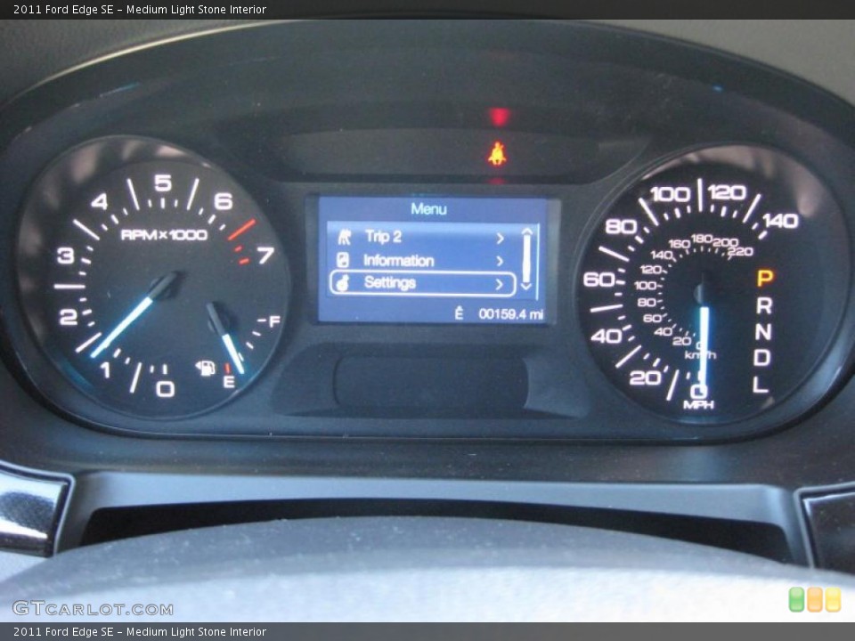 Medium Light Stone Interior Gauges for the 2011 Ford Edge SE #38685550