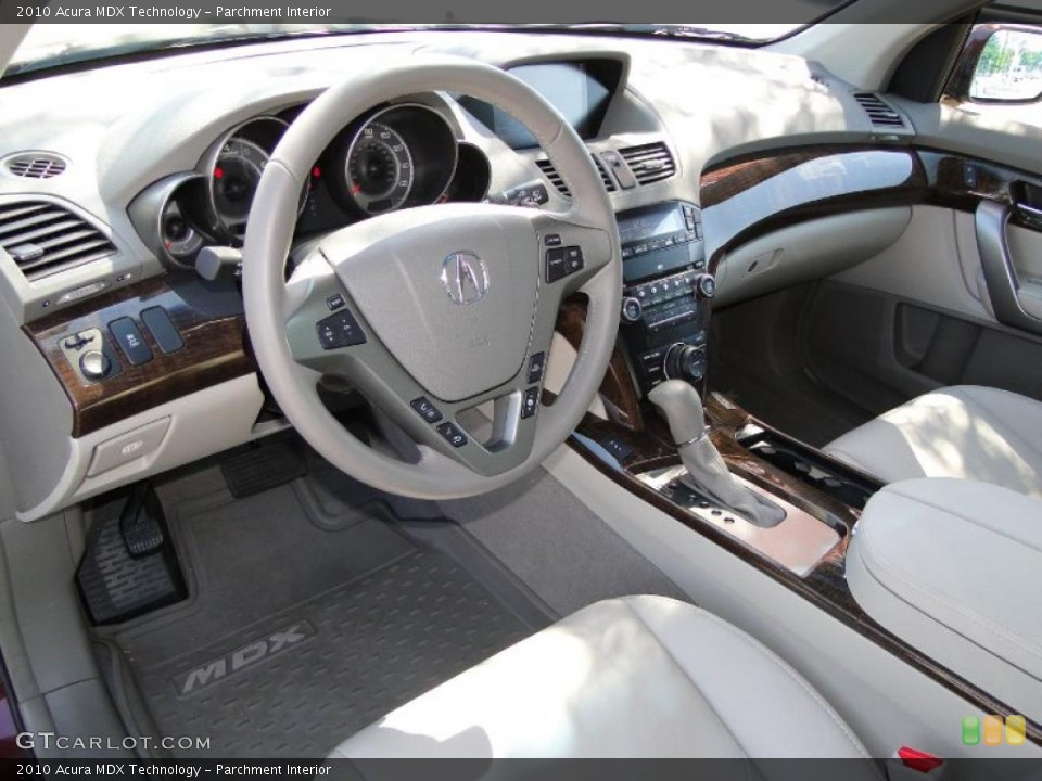 Parchment Interior Prime Interior for the 2010 Acura MDX Technology #38685726