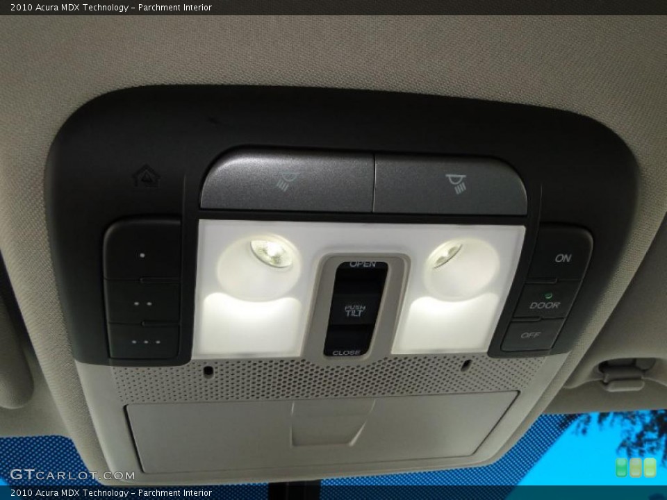 Parchment Interior Controls for the 2010 Acura MDX Technology #38685774