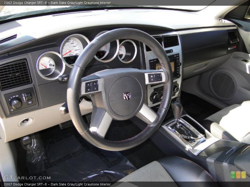 Dark Slate Gray/Light Graystone Interior Prime Interior for the 2007 Dodge Charger SRT-8 #38685918