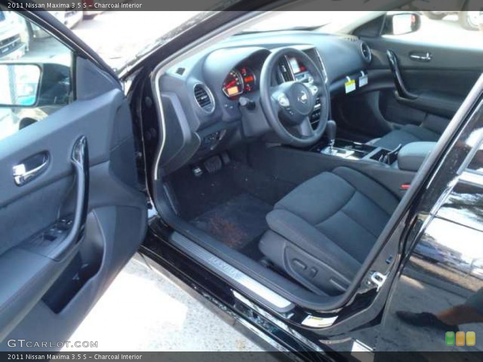 Charcoal Interior Prime Interior for the 2011 Nissan Maxima 3.5 S #38686666