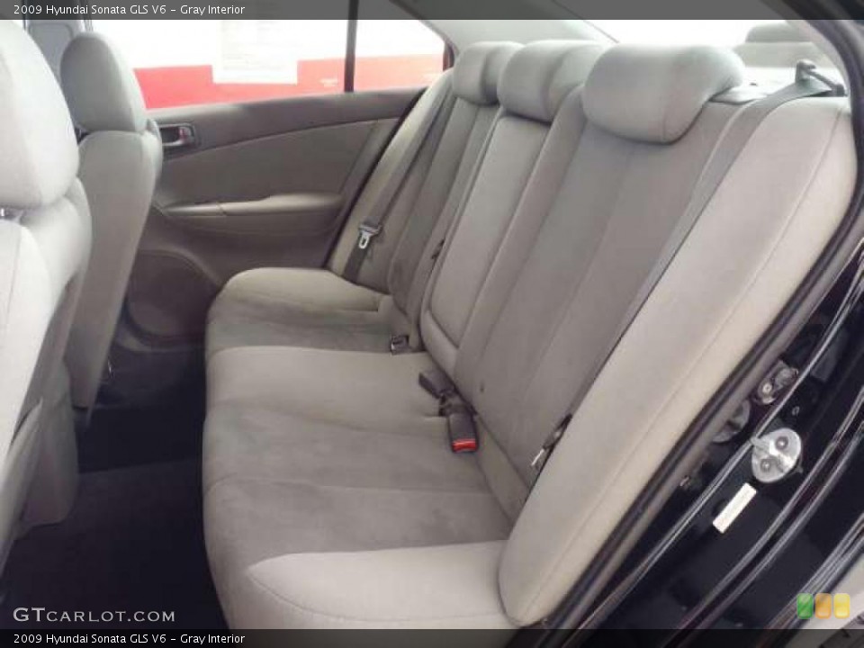 Gray Interior Photo for the 2009 Hyundai Sonata GLS V6 #38686870
