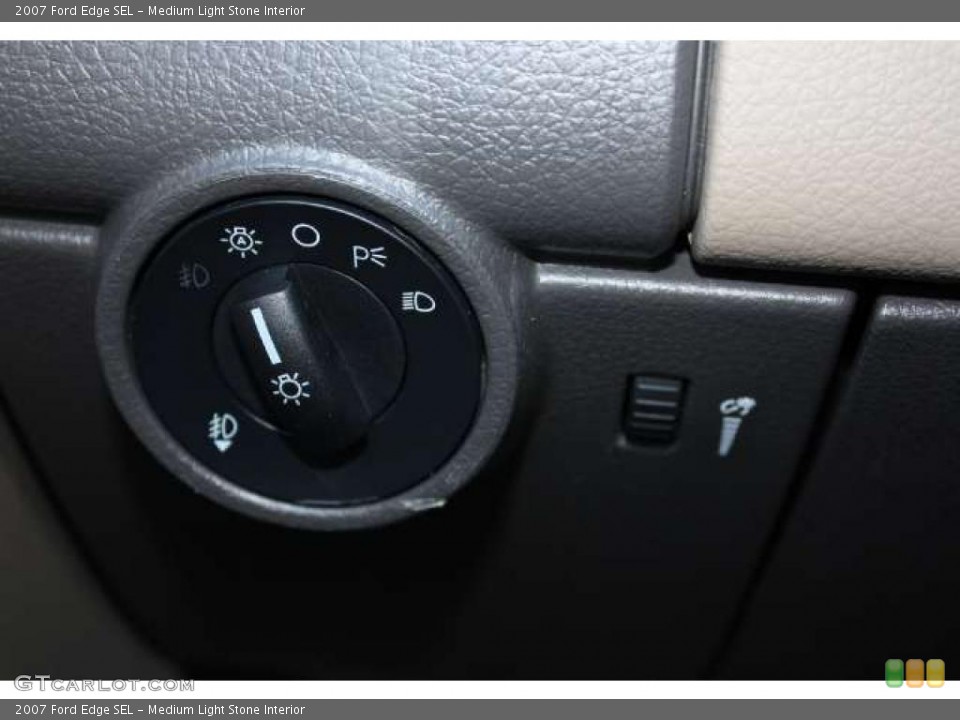 Medium Light Stone Interior Controls for the 2007 Ford Edge SEL #38687226