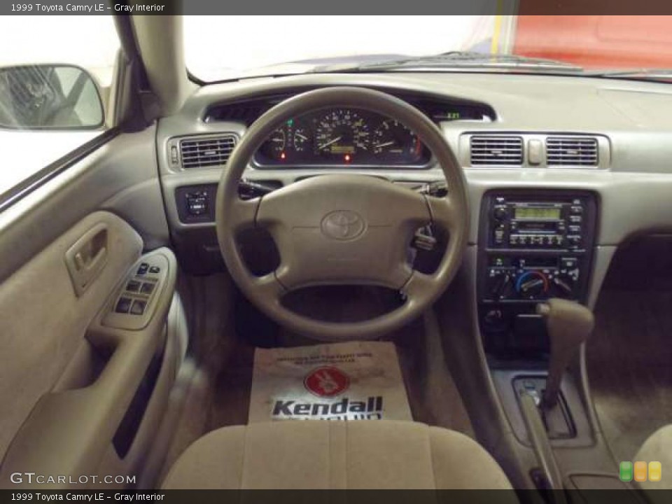 Gray Interior Dashboard for the 1999 Toyota Camry LE #38688500