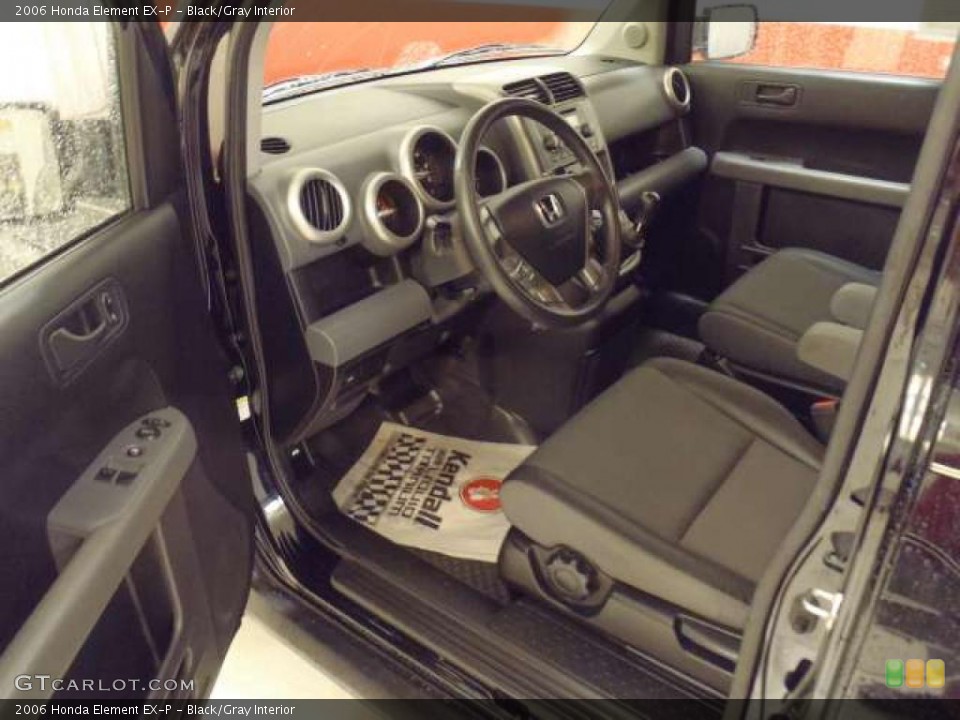 Black/Gray Interior Prime Interior for the 2006 Honda Element EX-P #38688505