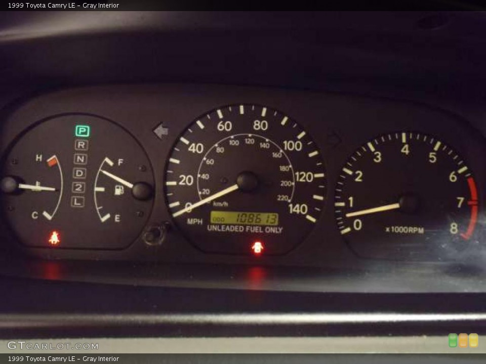 Gray Interior Gauges for the 1999 Toyota Camry LE #38688532