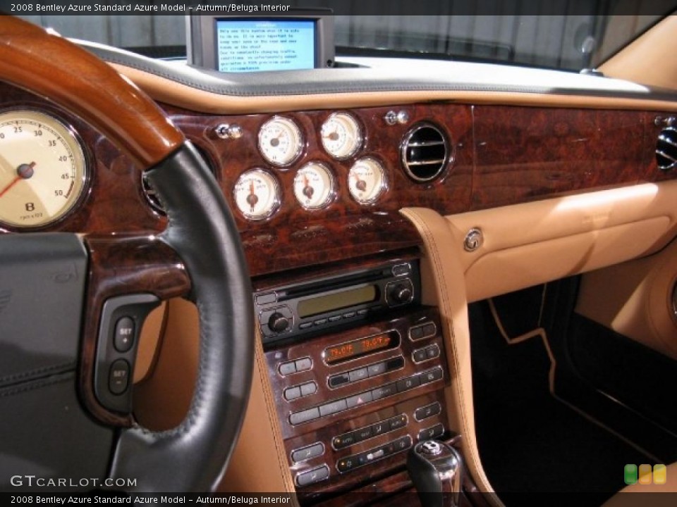 Autumn/Beluga Interior Controls for the 2008 Bentley Azure  #38688992