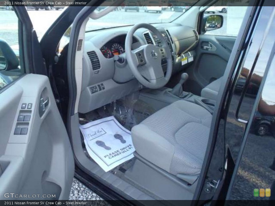 Steel Interior Photo for the 2011 Nissan Frontier SV Crew Cab #38690982