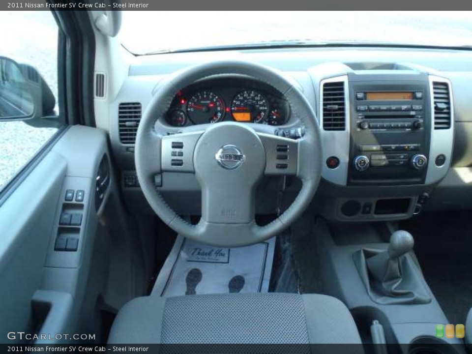Steel Interior Photo for the 2011 Nissan Frontier SV Crew Cab #38691002