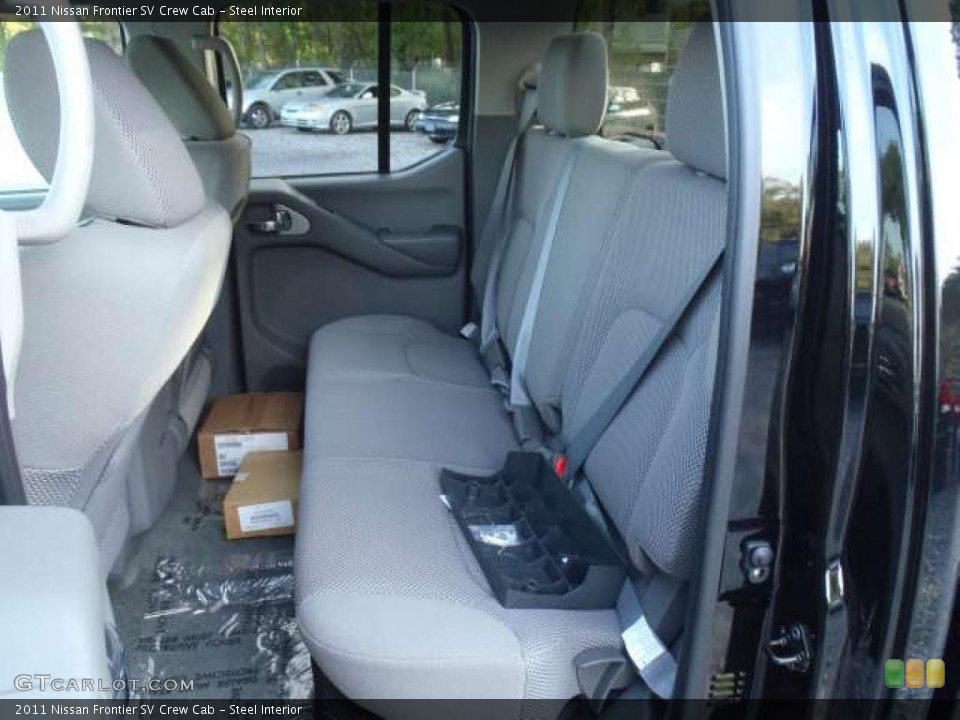 Steel Interior Photo for the 2011 Nissan Frontier SV Crew Cab #38691018