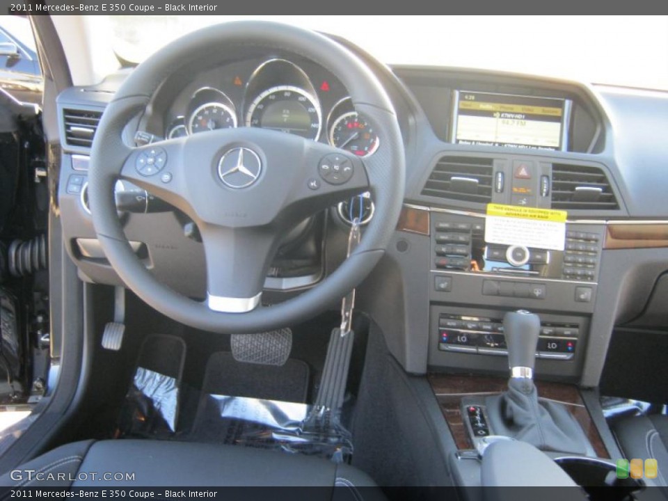 Black Interior Controls for the 2011 Mercedes-Benz E 350 Coupe #38692054