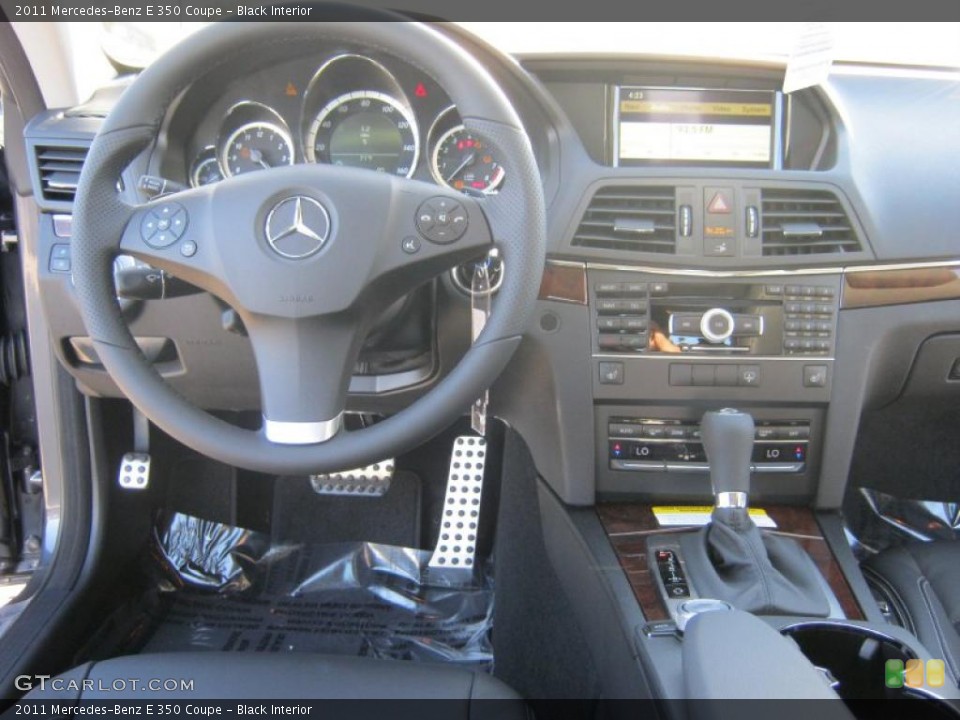 Black Interior Controls for the 2011 Mercedes-Benz E 350 Coupe #38692326