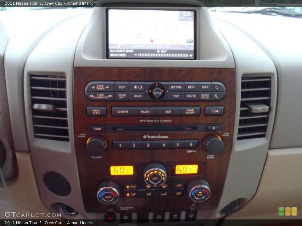 Almond Interior Controls for the 2011 Nissan Titan SL Crew Cab #38692370