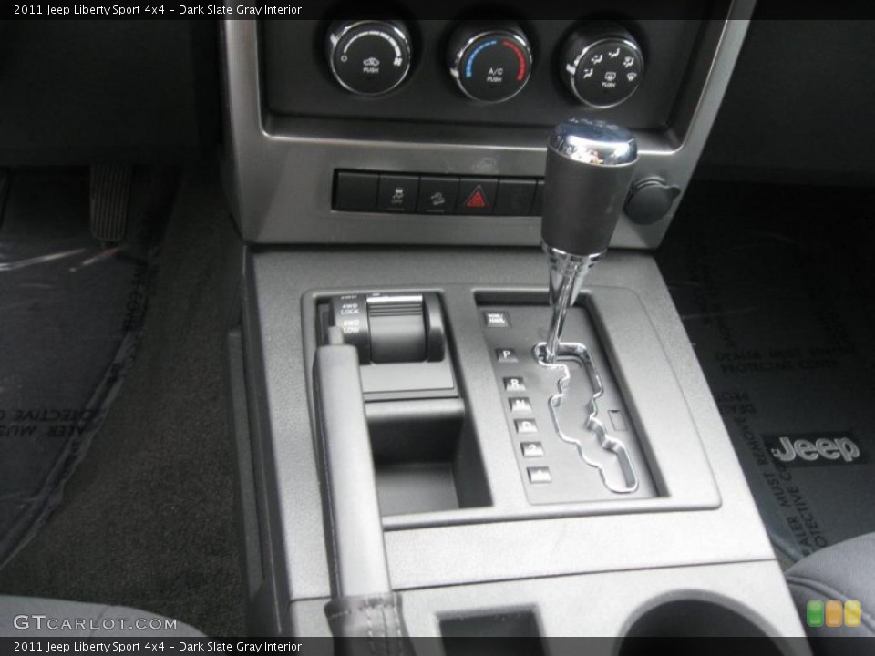 Dark Slate Gray Interior Transmission for the 2011 Jeep Liberty Sport 4x4 #38692414