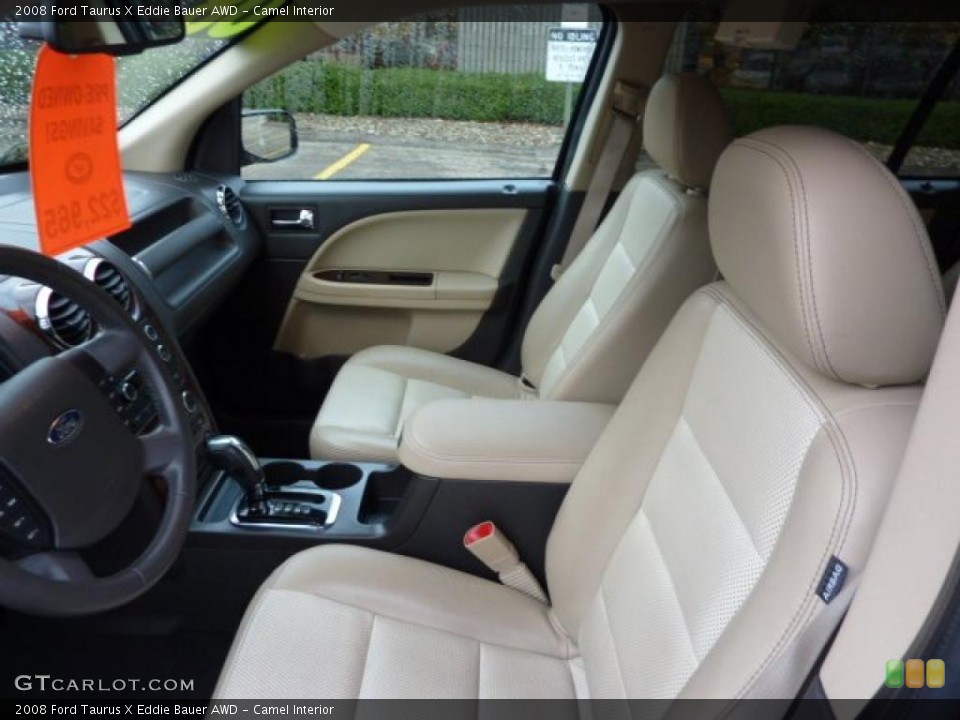 Camel Interior Photo for the 2008 Ford Taurus X Eddie Bauer AWD #38692722