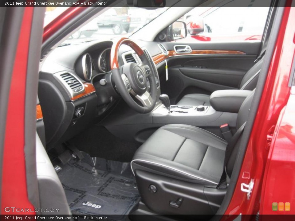 Black Interior Prime Interior for the 2011 Jeep Grand Cherokee Overland 4x4 #38692762