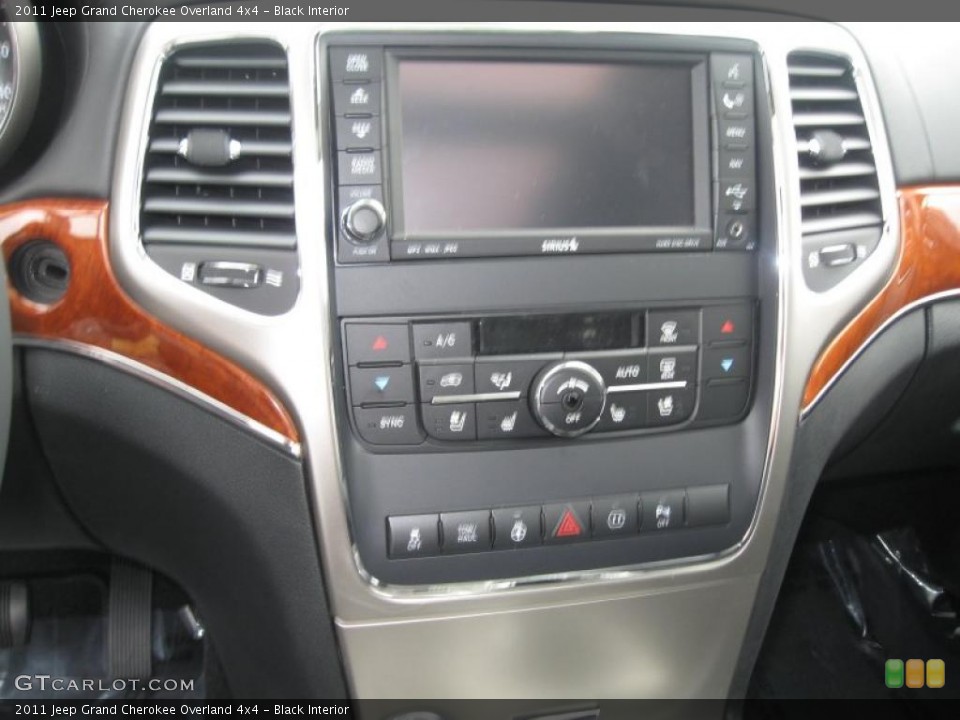 Black Interior Navigation for the 2011 Jeep Grand Cherokee Overland 4x4 #38692838