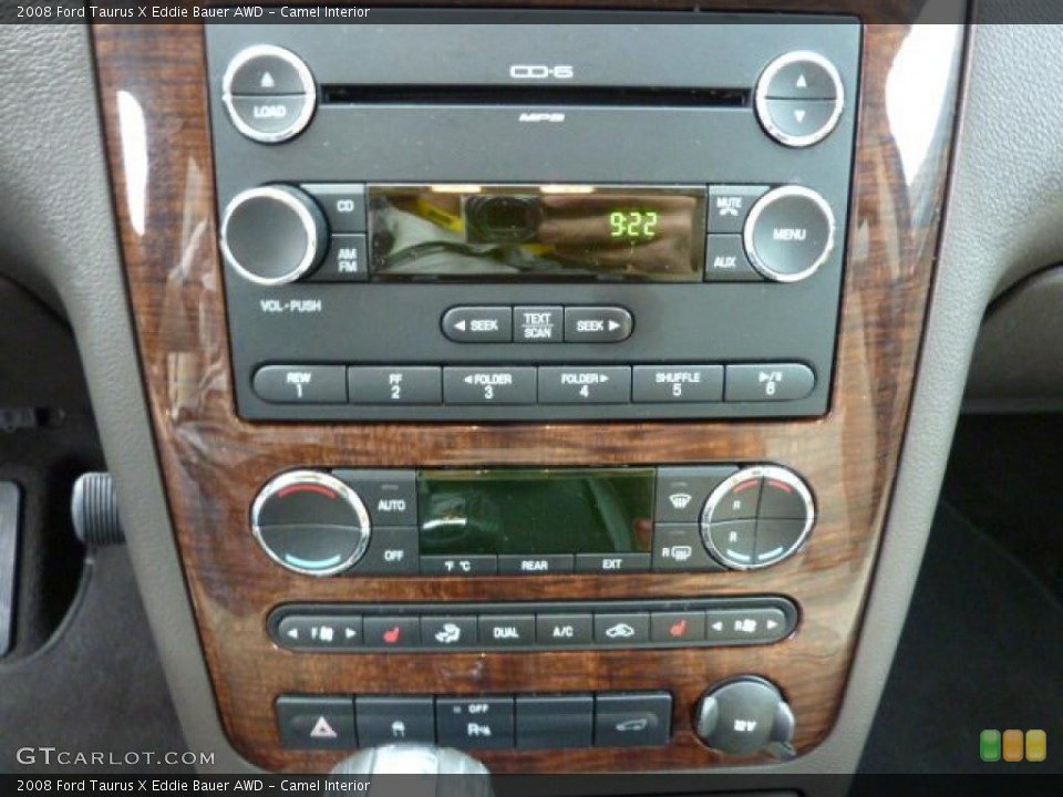 Camel Interior Controls for the 2008 Ford Taurus X Eddie Bauer AWD #38692850