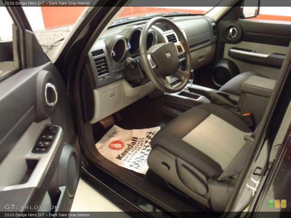 Dark Slate Gray Interior Prime Interior for the 2010 Dodge Nitro SXT #38692862