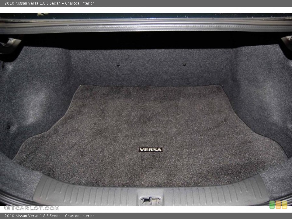 Charcoal Interior Trunk for the 2010 Nissan Versa 1.8 S Sedan #38695535