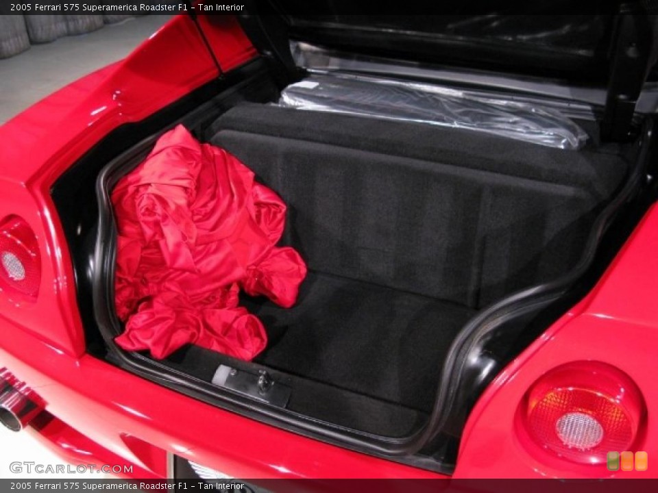 Tan Interior Trunk for the 2005 Ferrari 575 Superamerica Roadster F1 #38696082