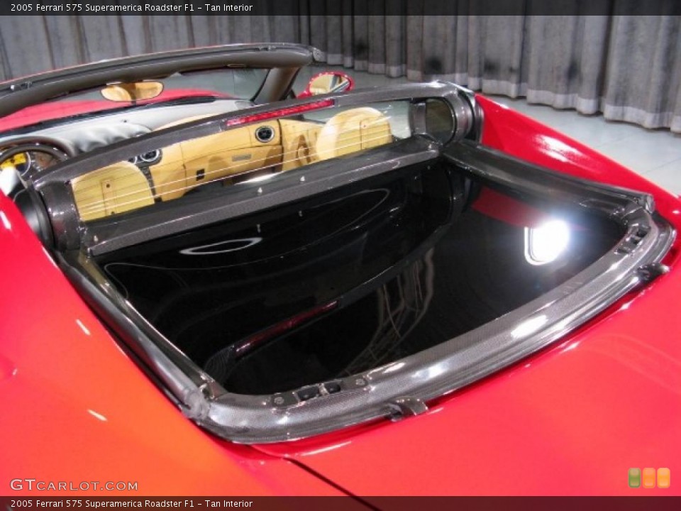 Tan Interior Sunroof for the 2005 Ferrari 575 Superamerica Roadster F1 #38696098