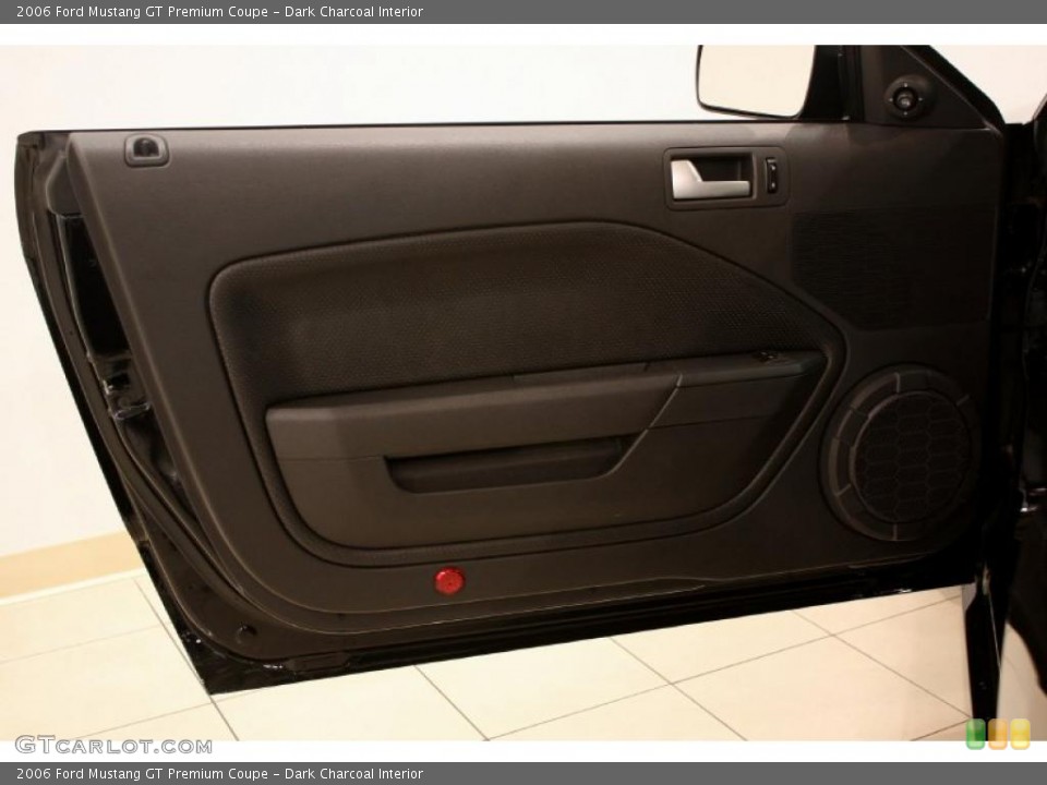 Dark Charcoal Interior Door Panel for the 2006 Ford Mustang GT Premium Coupe #38696243