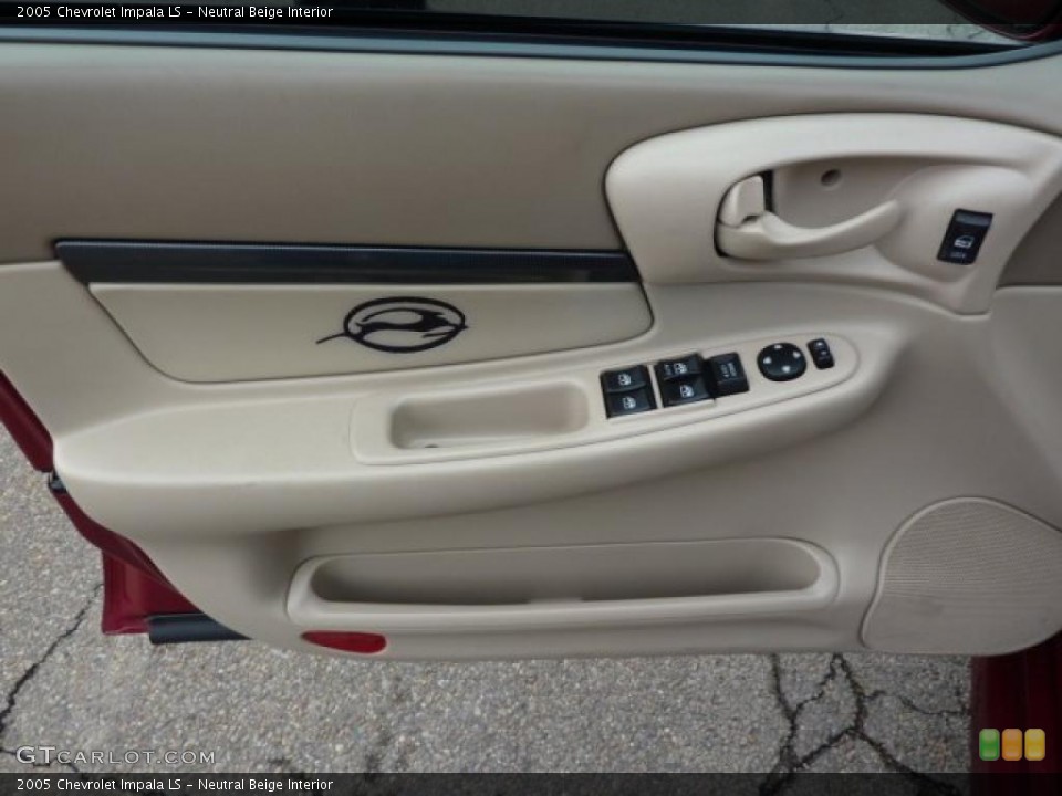 Neutral Beige Interior Door Panel for the 2005 Chevrolet Impala LS #38696855