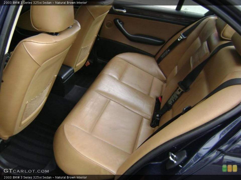 Natural Brown Interior Photo for the 2003 BMW 3 Series 325xi Sedan #38697823