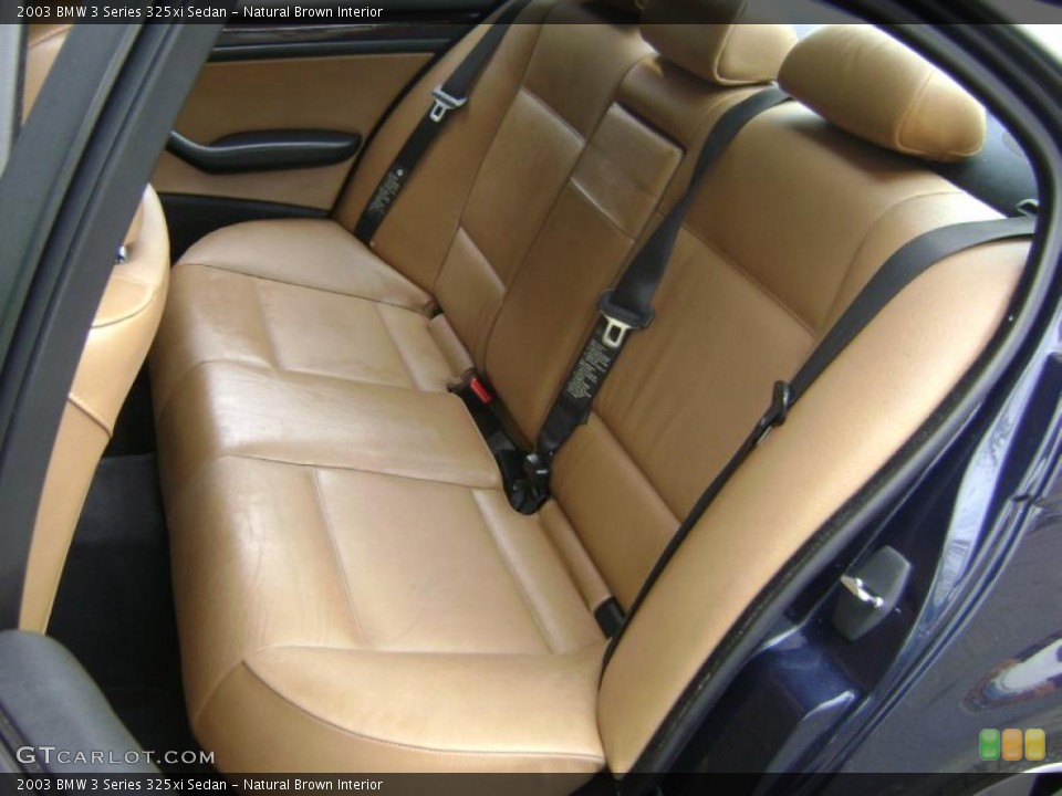 Natural Brown Interior Photo for the 2003 BMW 3 Series 325xi Sedan #38697839