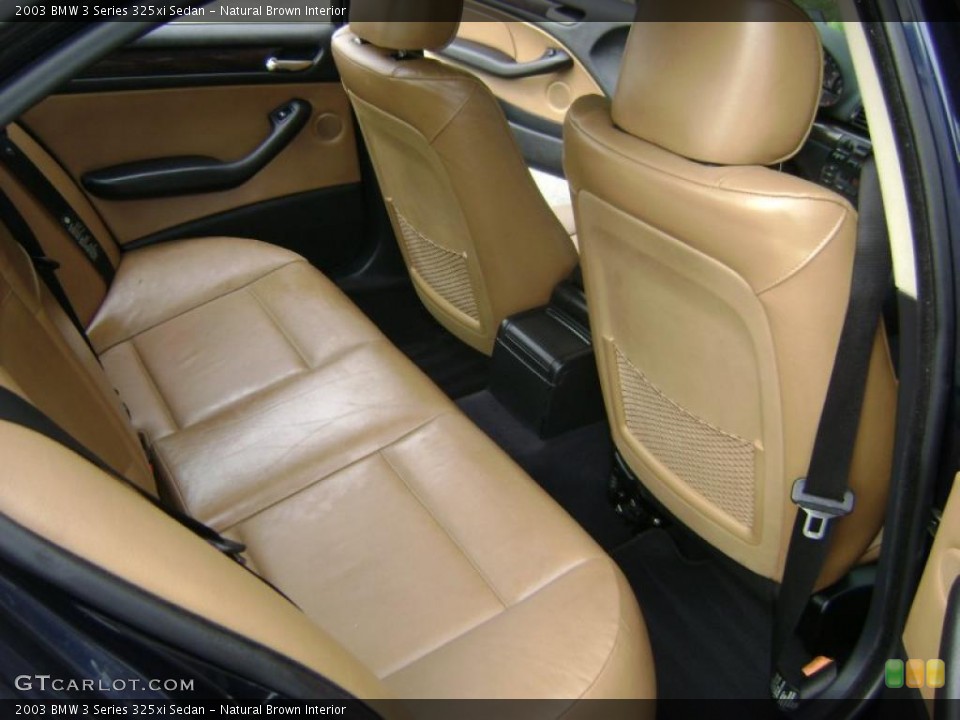 Natural Brown Interior Photo for the 2003 BMW 3 Series 325xi Sedan #38697875