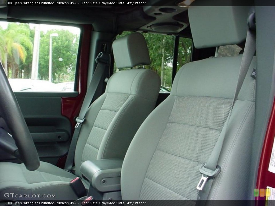Dark Slate Gray/Med Slate Gray Interior Photo for the 2008 Jeep Wrangler Unlimited Rubicon 4x4 #38698063