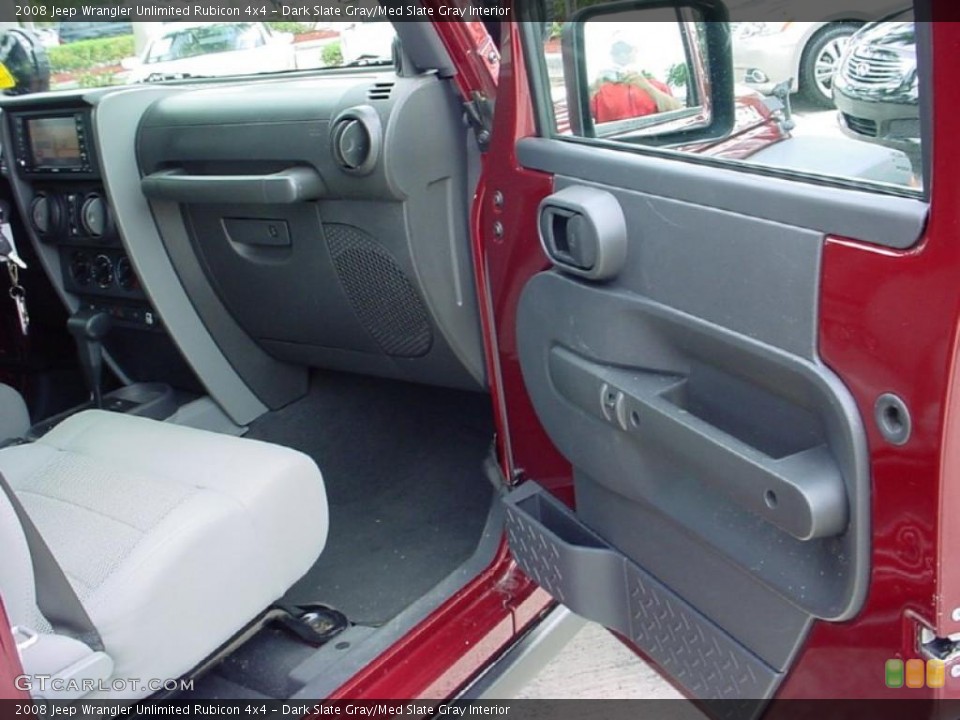 Dark Slate Gray/Med Slate Gray Interior Photo for the 2008 Jeep Wrangler Unlimited Rubicon 4x4 #38698095