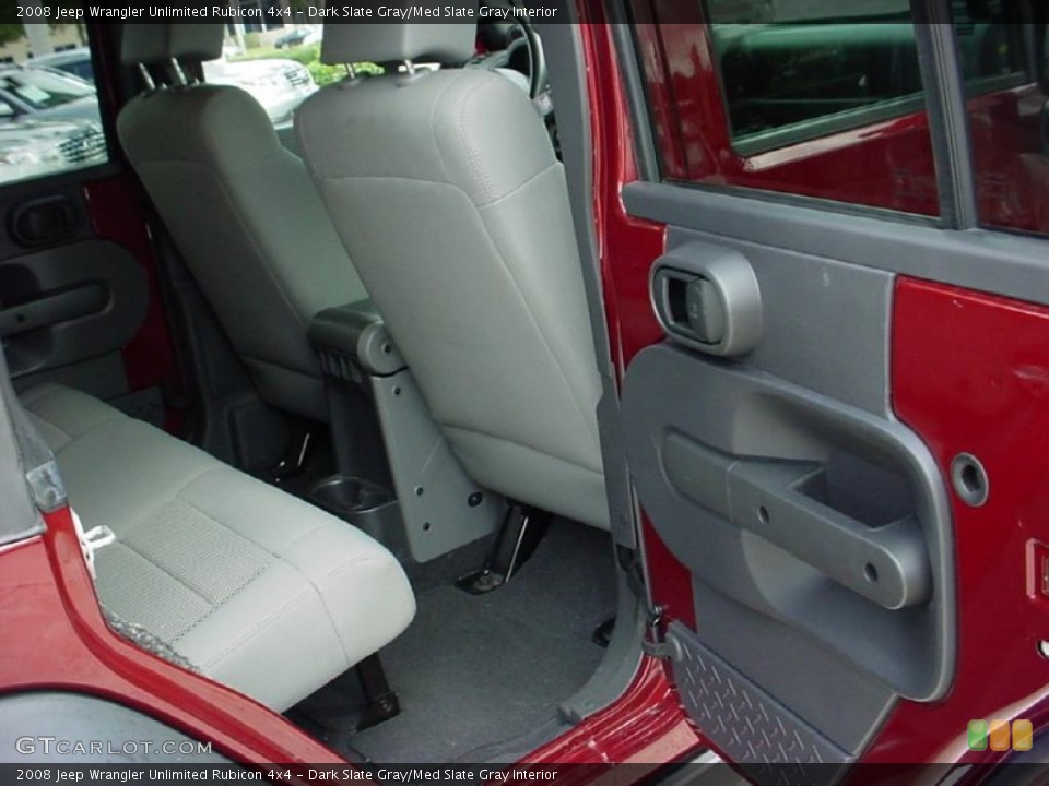 Dark Slate Gray/Med Slate Gray Interior Photo for the 2008 Jeep Wrangler Unlimited Rubicon 4x4 #38698127