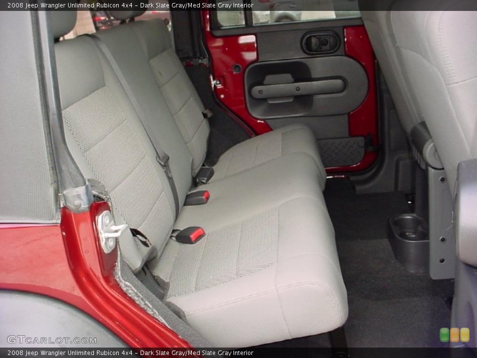 Dark Slate Gray/Med Slate Gray Interior Photo for the 2008 Jeep Wrangler Unlimited Rubicon 4x4 #38698139