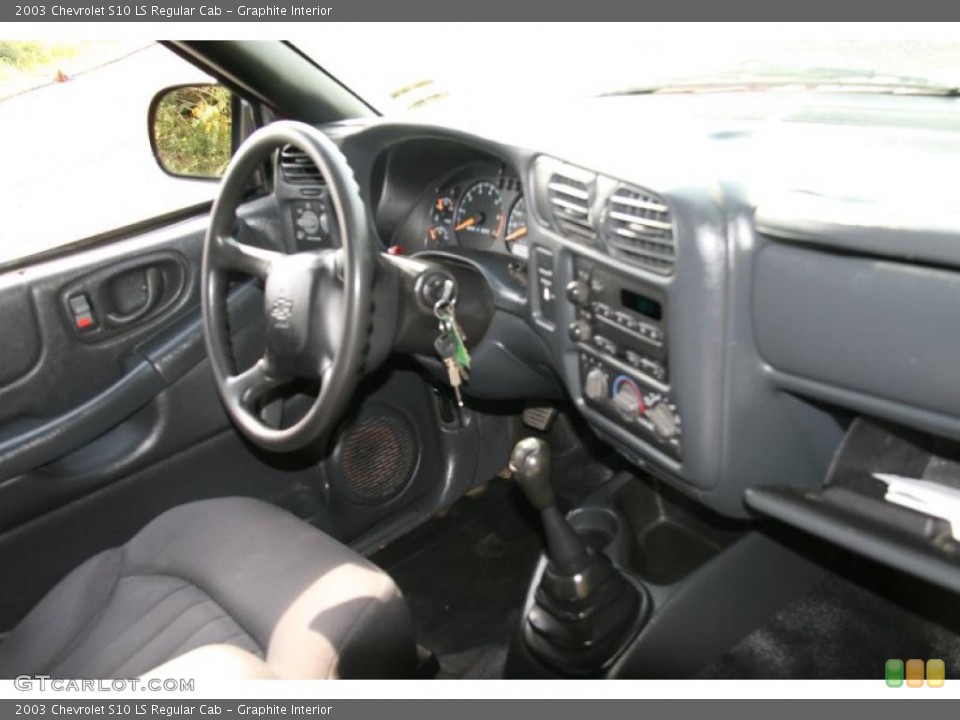 Graphite Interior Dashboard for the 2003 Chevrolet S10 LS Regular Cab #38698531