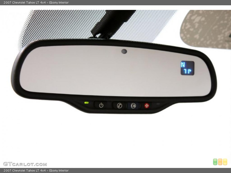 Ebony Interior Navigation for the 2007 Chevrolet Tahoe LT 4x4 #38699783