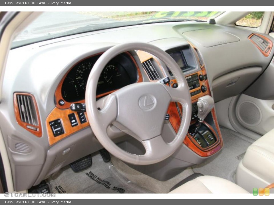 Ivory 1999 Lexus RX Interiors
