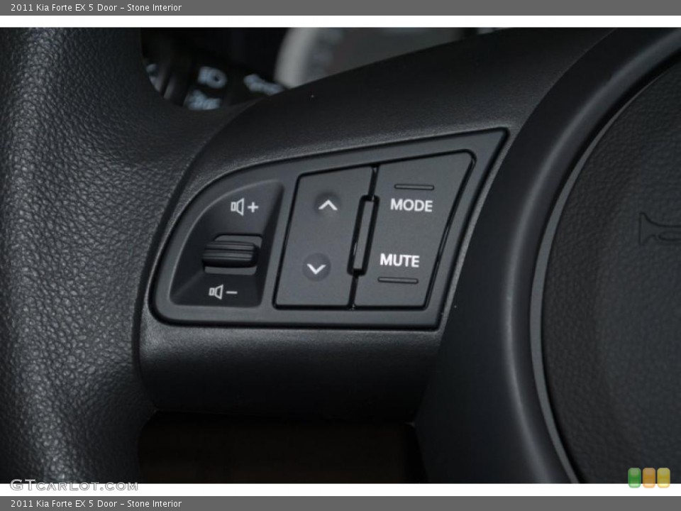 Stone Interior Controls for the 2011 Kia Forte EX 5 Door #38702327
