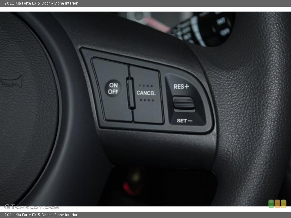 Stone Interior Controls for the 2011 Kia Forte EX 5 Door #38702339
