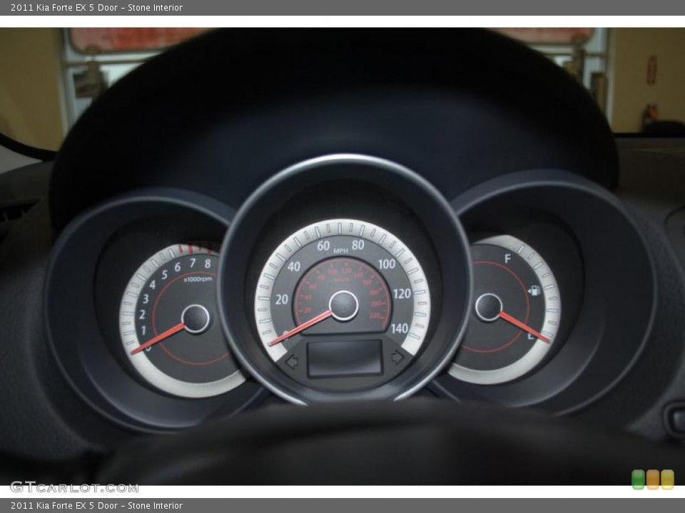 Stone Interior Gauges for the 2011 Kia Forte EX 5 Door #38702371