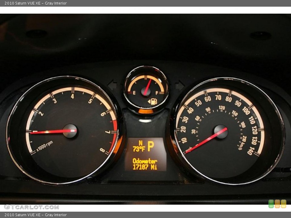 Gray Interior Gauges for the 2010 Saturn VUE XE #38703747