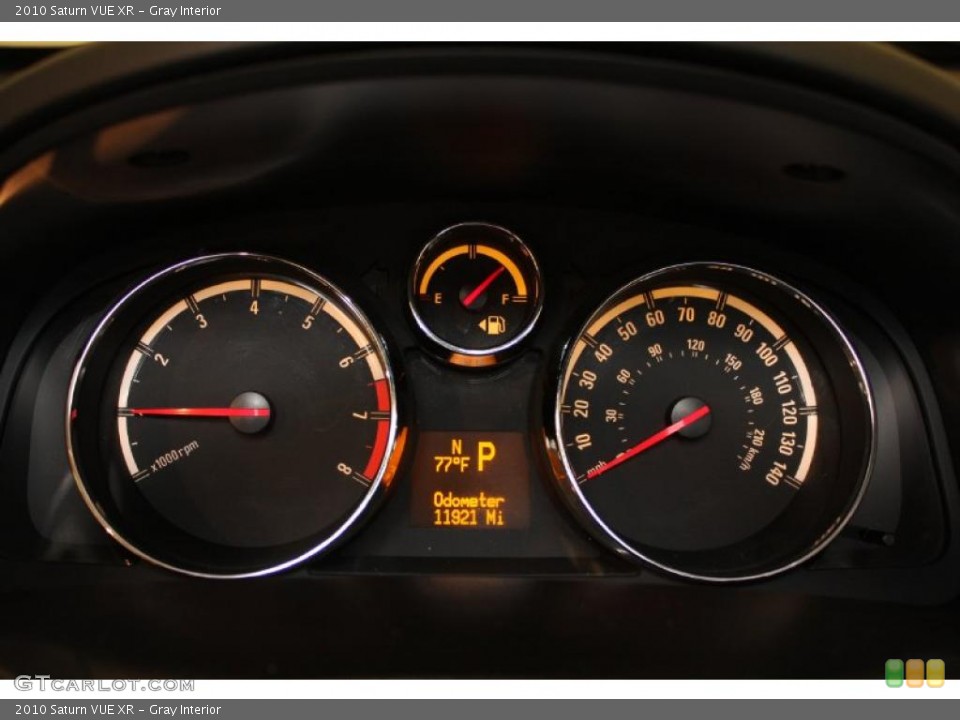 Gray Interior Gauges for the 2010 Saturn VUE XR #38704163